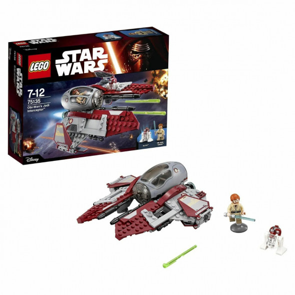 Конструктор LEGO Star Wars 75135 Перехватчик джедаев Оби-Вана Кеноби в Перми