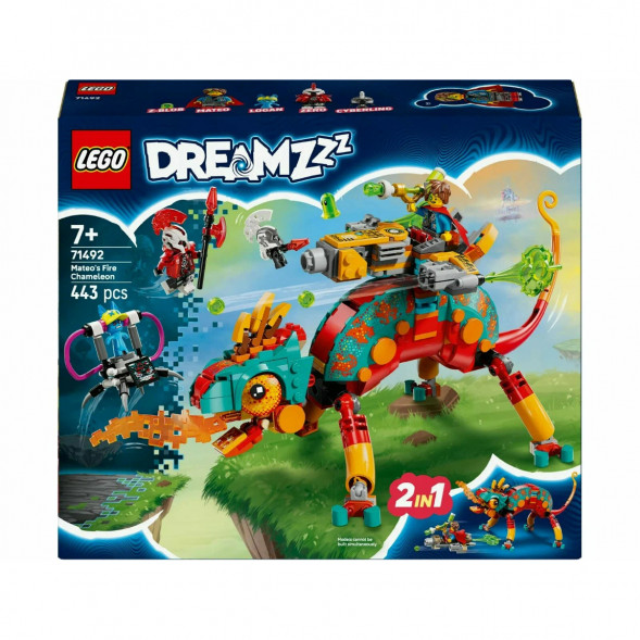 Конструктор LEGO DREAMZzz 71492 Огненный хамелеон Матео в Перми
