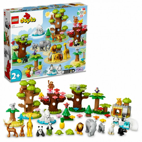 Конструктор LEGO DUPLO 10975 Дикие животные мира в Перми