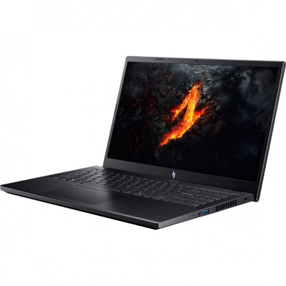 Ноутбук Acer Nitro V 15 ANV15-52-92DD (15.6&amp;quot;, IPS, Intel Core i9 13900H 2.6ГГц, 14 ядер, 16ГБ DDR5, 512ГБ SSD, NVIDIA GeForce RTX 5060 - 8 ГБ, без ОС), черный в Перми