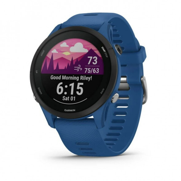 Умные часы Garmin Forerunner 255 Sport с синим ремешком 010-02641-11 в Перми