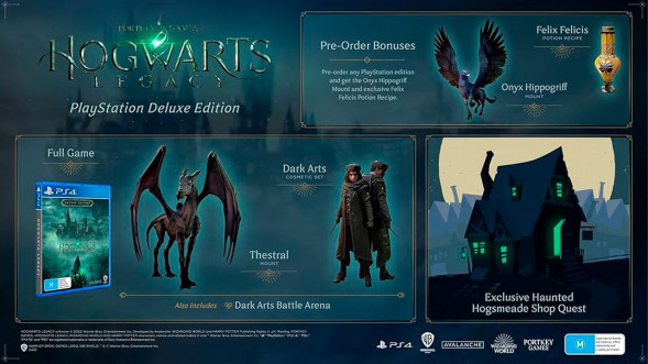 Игра Hogwarts Legacy. Deluxe Edition [PS4, русские субтитры] в Перми