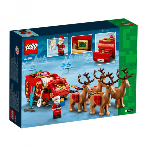 Конструктор LEGO Коллекционные наборы 40499 Сани Деда Мороза в Перми
