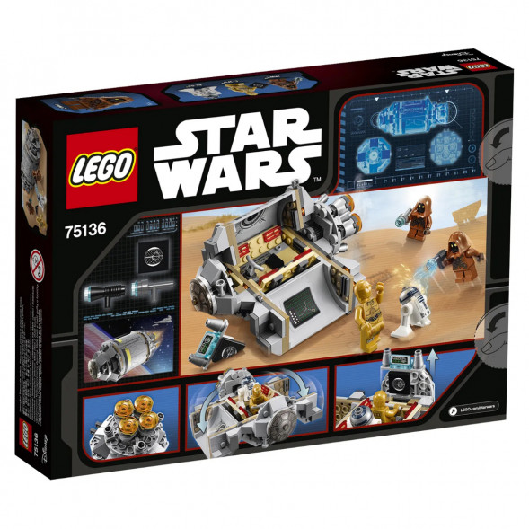 Конструктор LEGO Star Wars 75136 Спасательная капсула дроидов в Перми