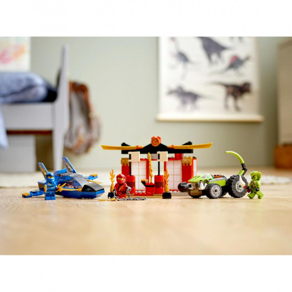 Конструктор LEGO Ninjago 71703 Бой на штормовом истребителе в Перми